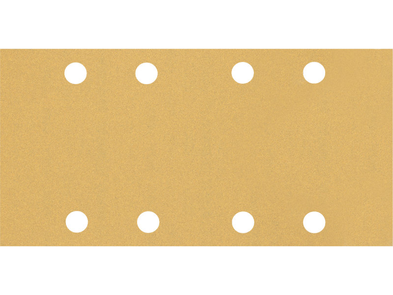 Brusni papir EXPERT Bosch z 8 luknjami za vibracijske brusilnike, Dimenzije: 93x186mm, Zrnatost: 120, 2608900856